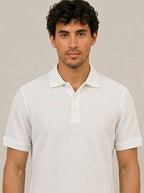Polo verano hombre Blanco