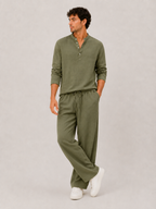 Conjunto hombre largo Verde Salvia