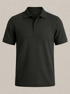 Polo verano hombre Negro
