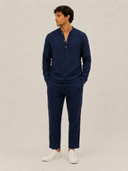 Conjunto hombre largo Azul marino