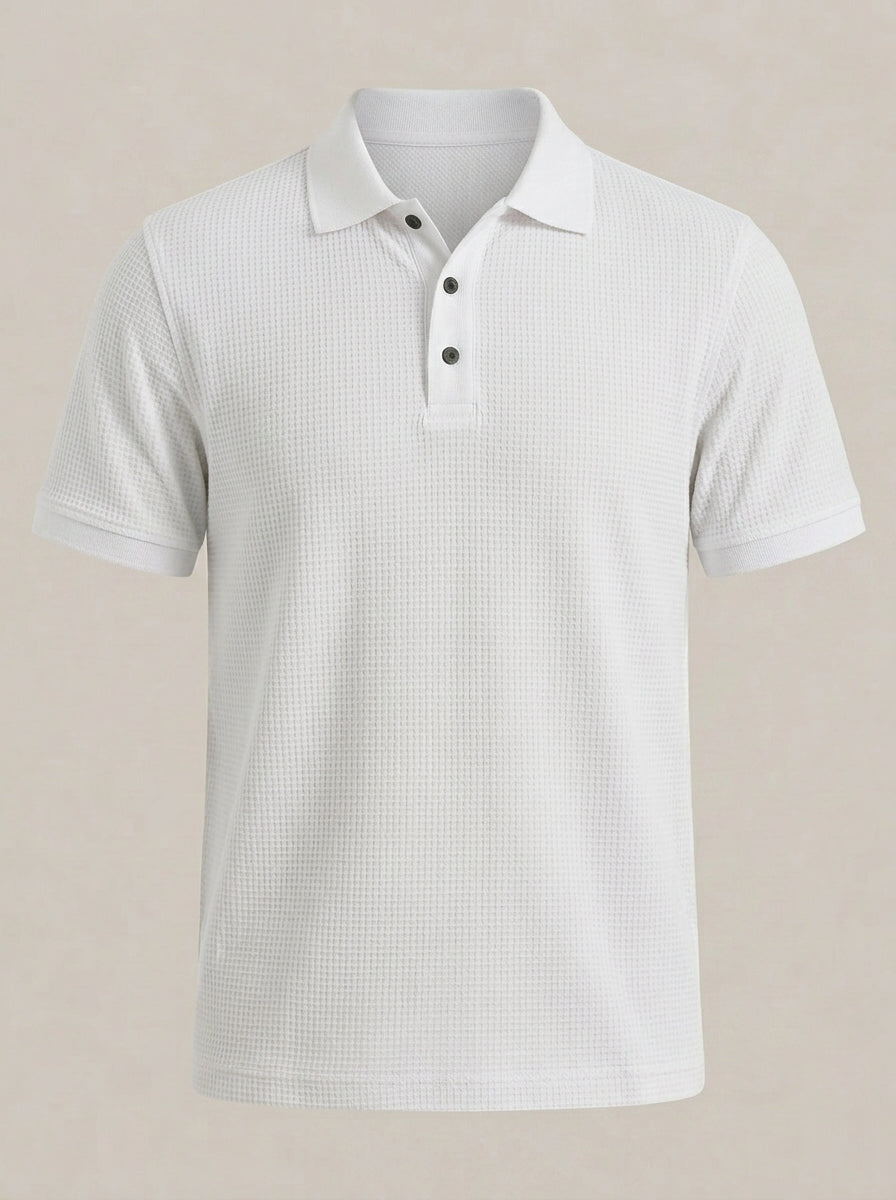 Polo verano hombre Blanco